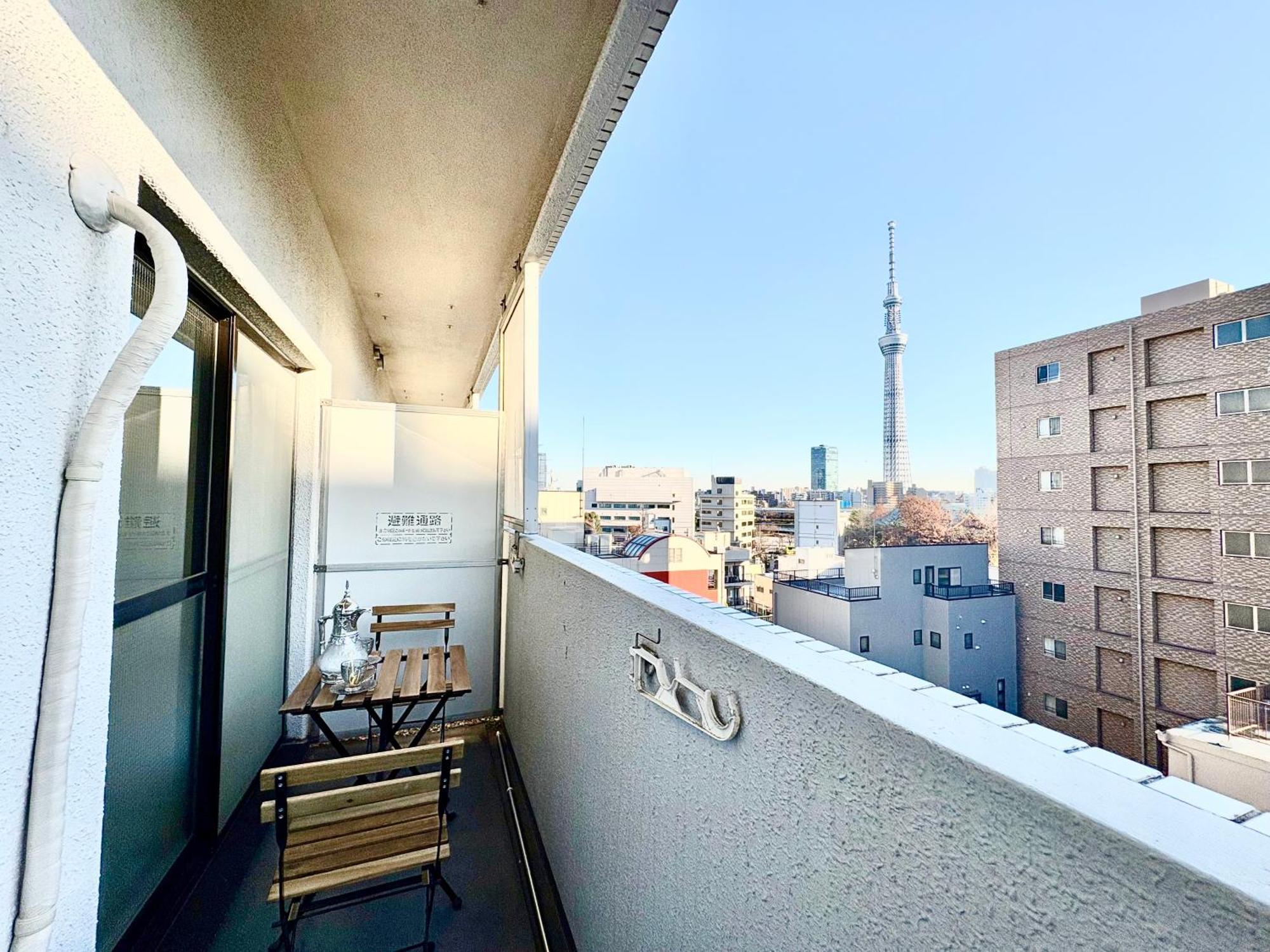 江元浅草 Apartment โตเกียว ภายนอก รูปภาพ